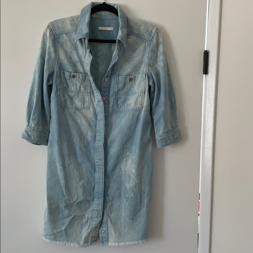7 for all mankind denim dress